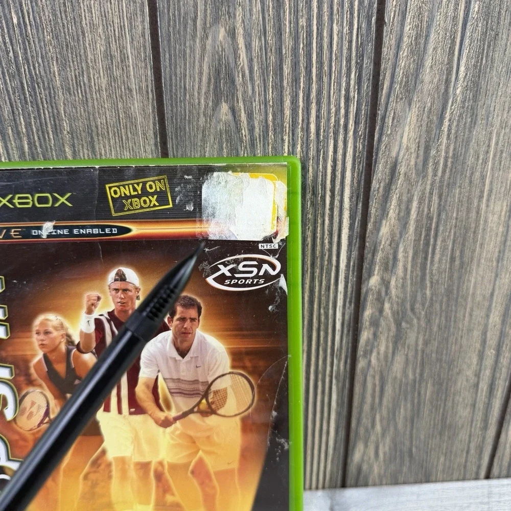 Top Spin Microsoft Xbox 2003 Case And Game Only Tested Working
